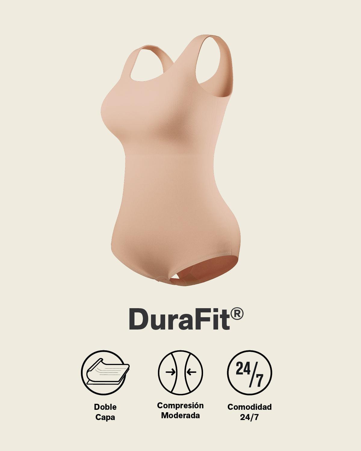Formless™ Plunge Classic Sleeveless Shaper Bodysuit