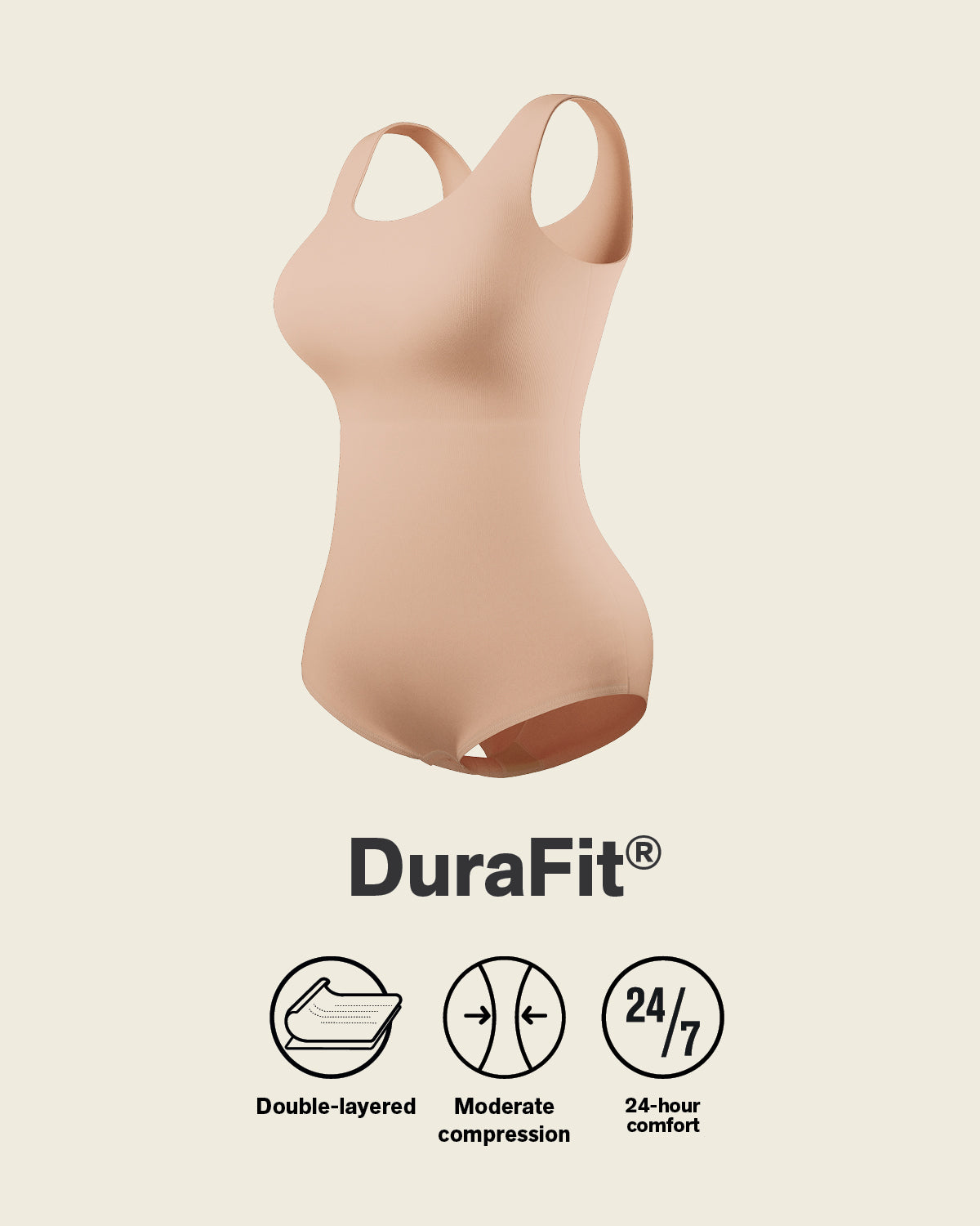 Formless™ Plunge Classic Sleeveless Shaper Bodysuit