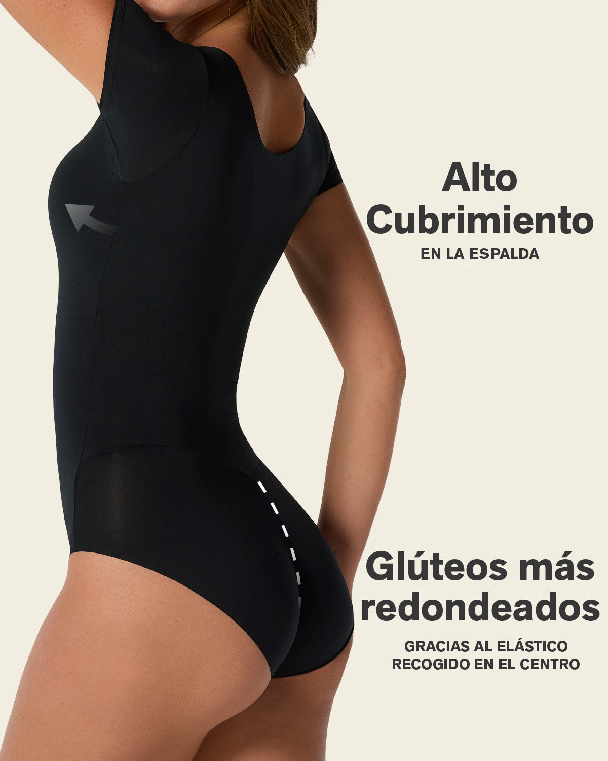 Formless™ Short Sleeve Round Neck Shaper Bodysuit