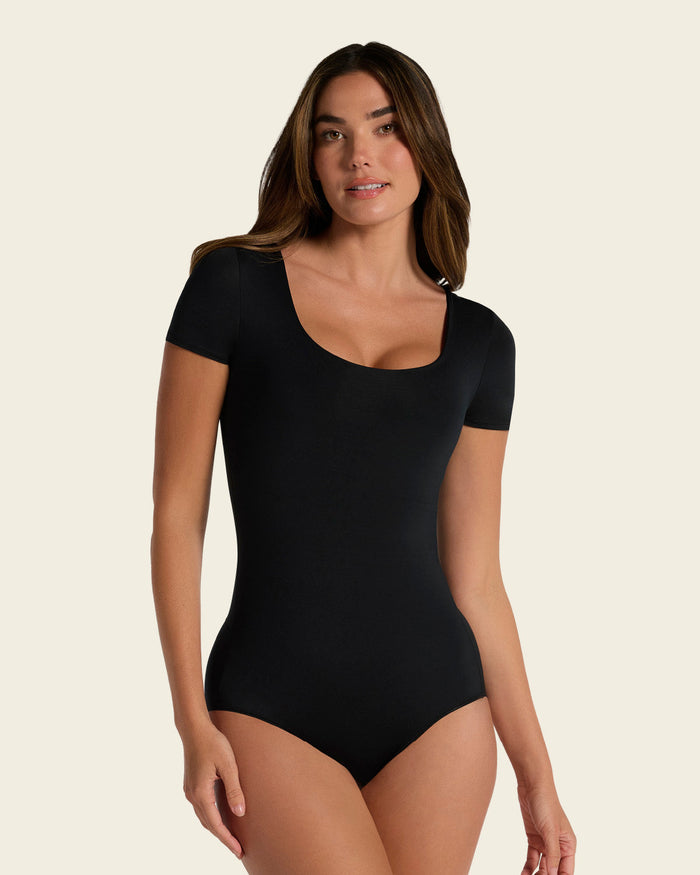 Formless™ Short Sleeve Round Neck Shaper Bodysuit