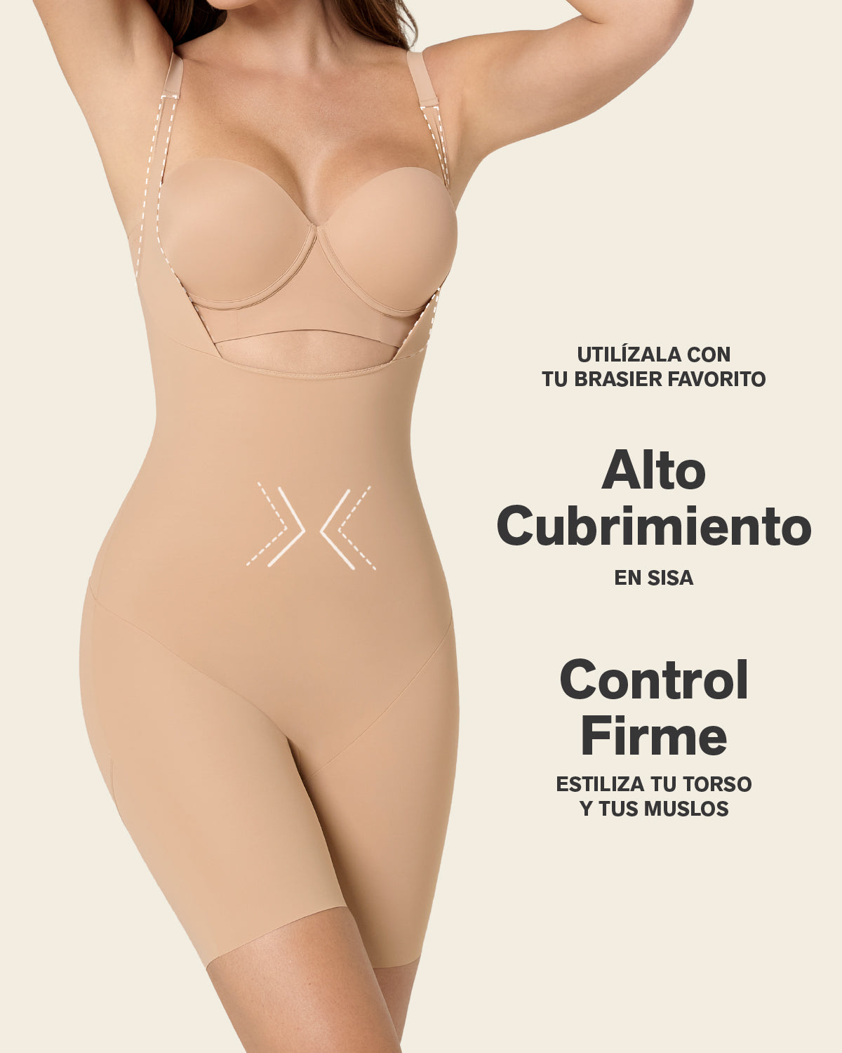 Formless™ Step-in Body Shaper with Butt-Lifting Short Bottom