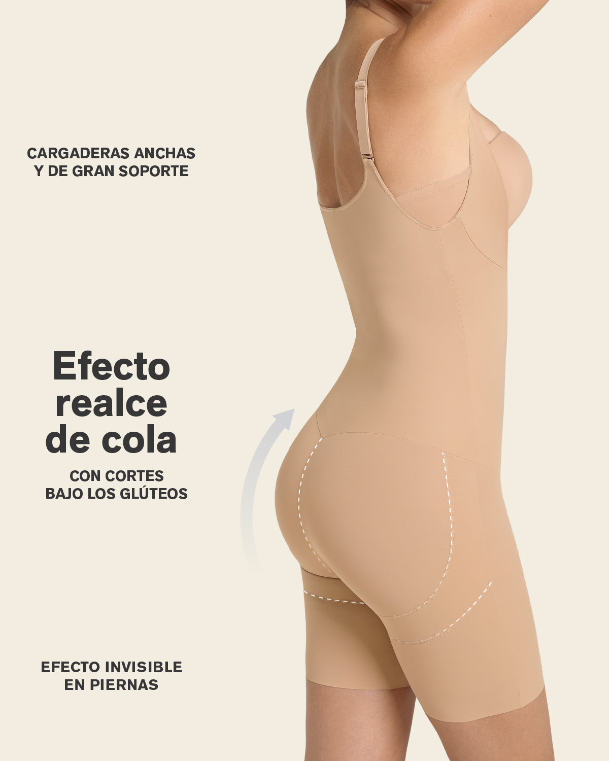 Formless™ Step-in Body Shaper with Butt-Lifting Short Bottom