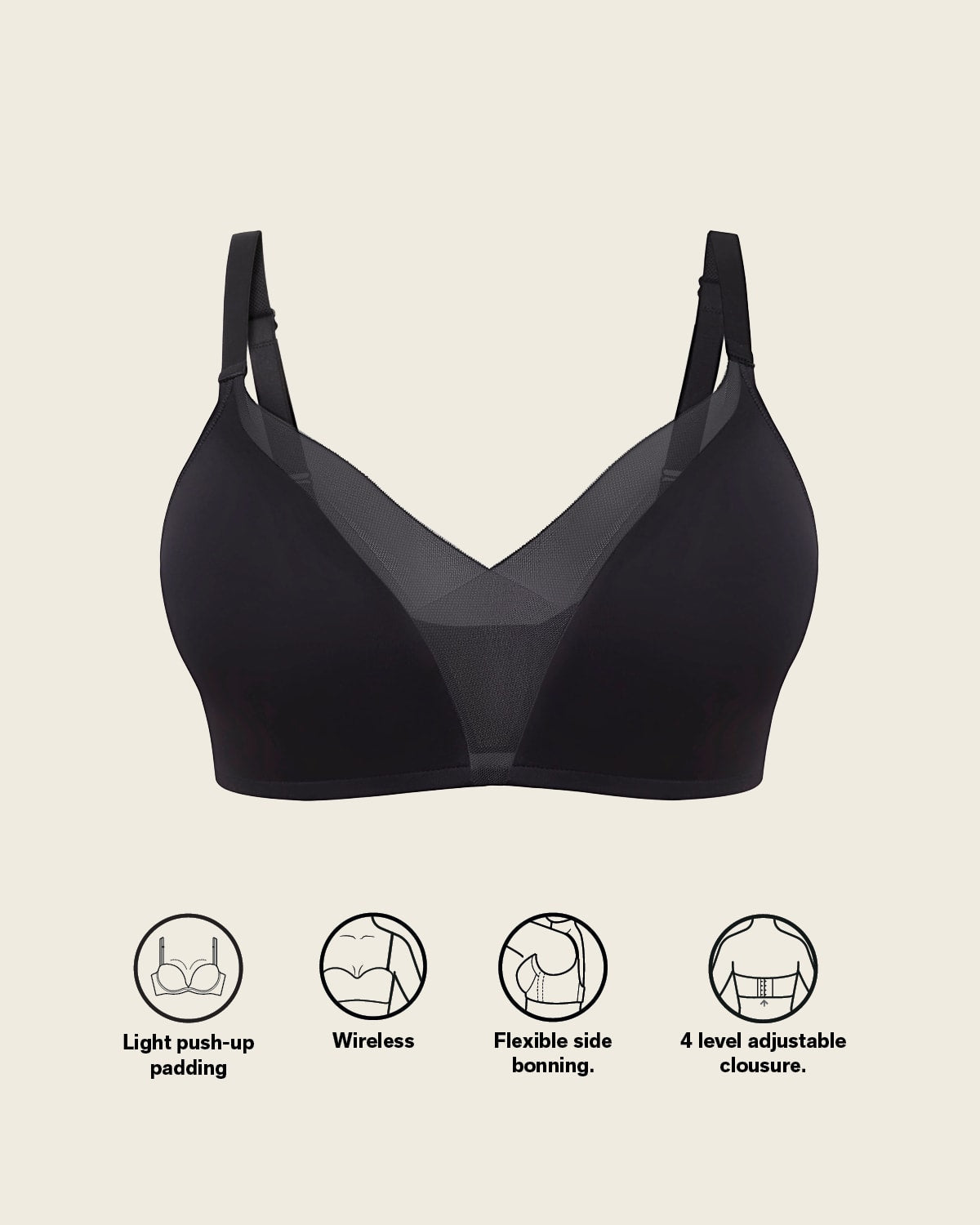 Formless™ Wireless Push Up Bra