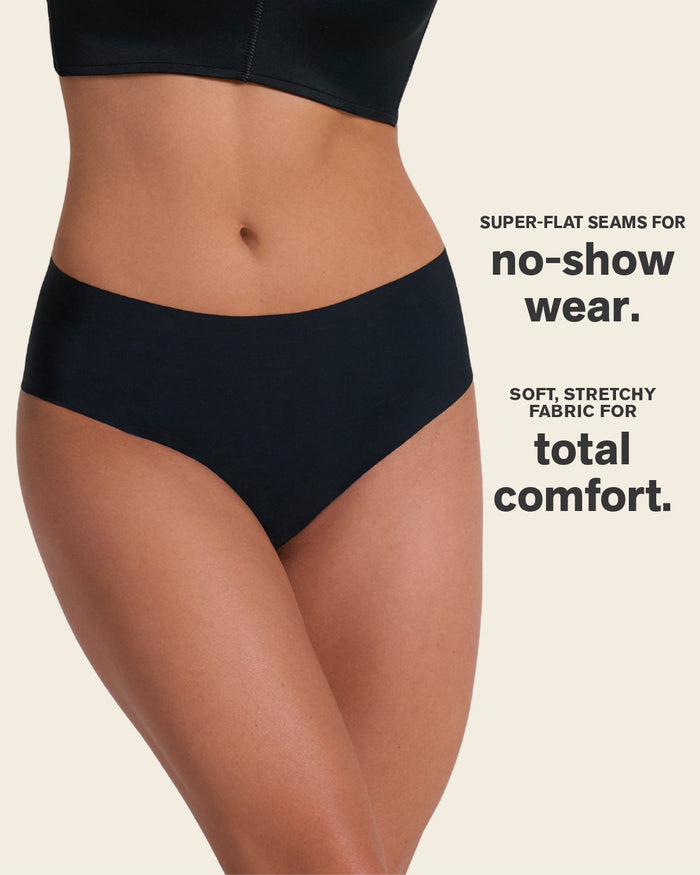 Formless™ Totally Seamless Mid-Rise Microfiber Cheeky Panty