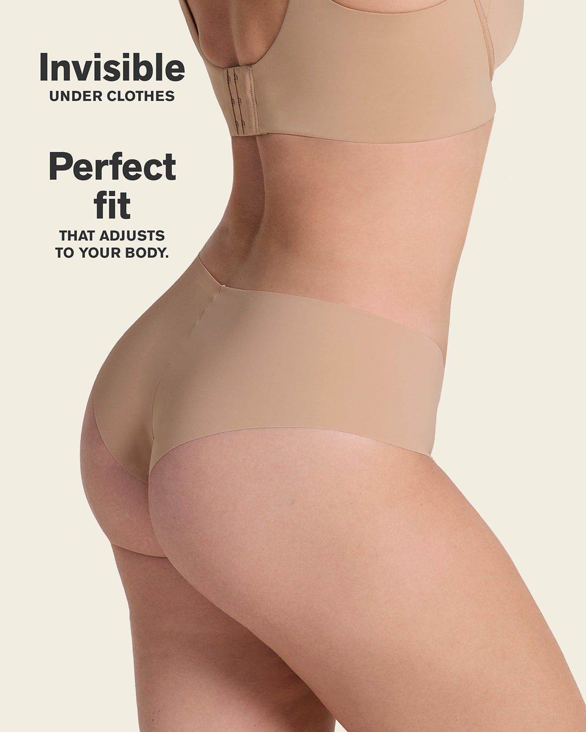 Formless™ Totally Seamless Mid-Rise Microfiber Cheeky Panty