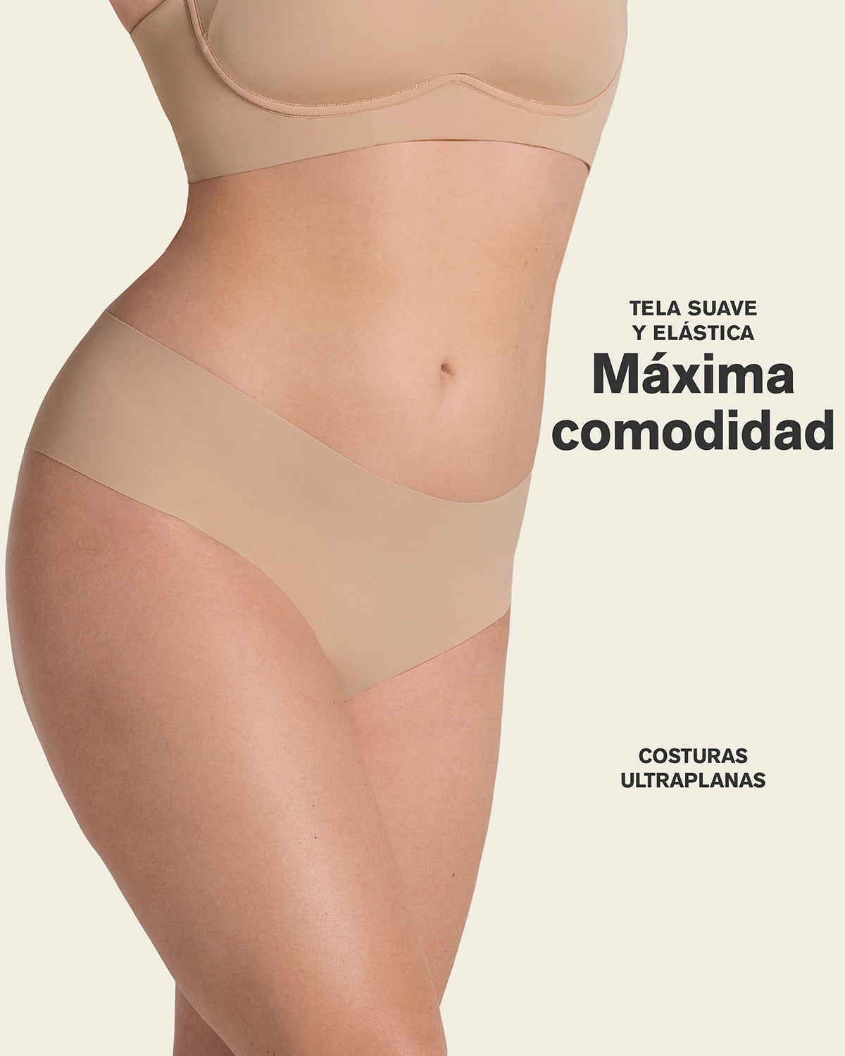 Formless™ Totally Seamless Mid-Rise Microfiber Cheeky Panty