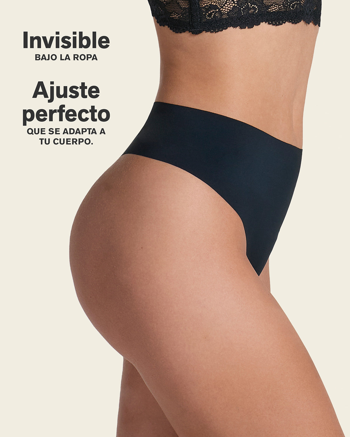 Formless™ High-Waisted Invisible Microfiber Thong Panty