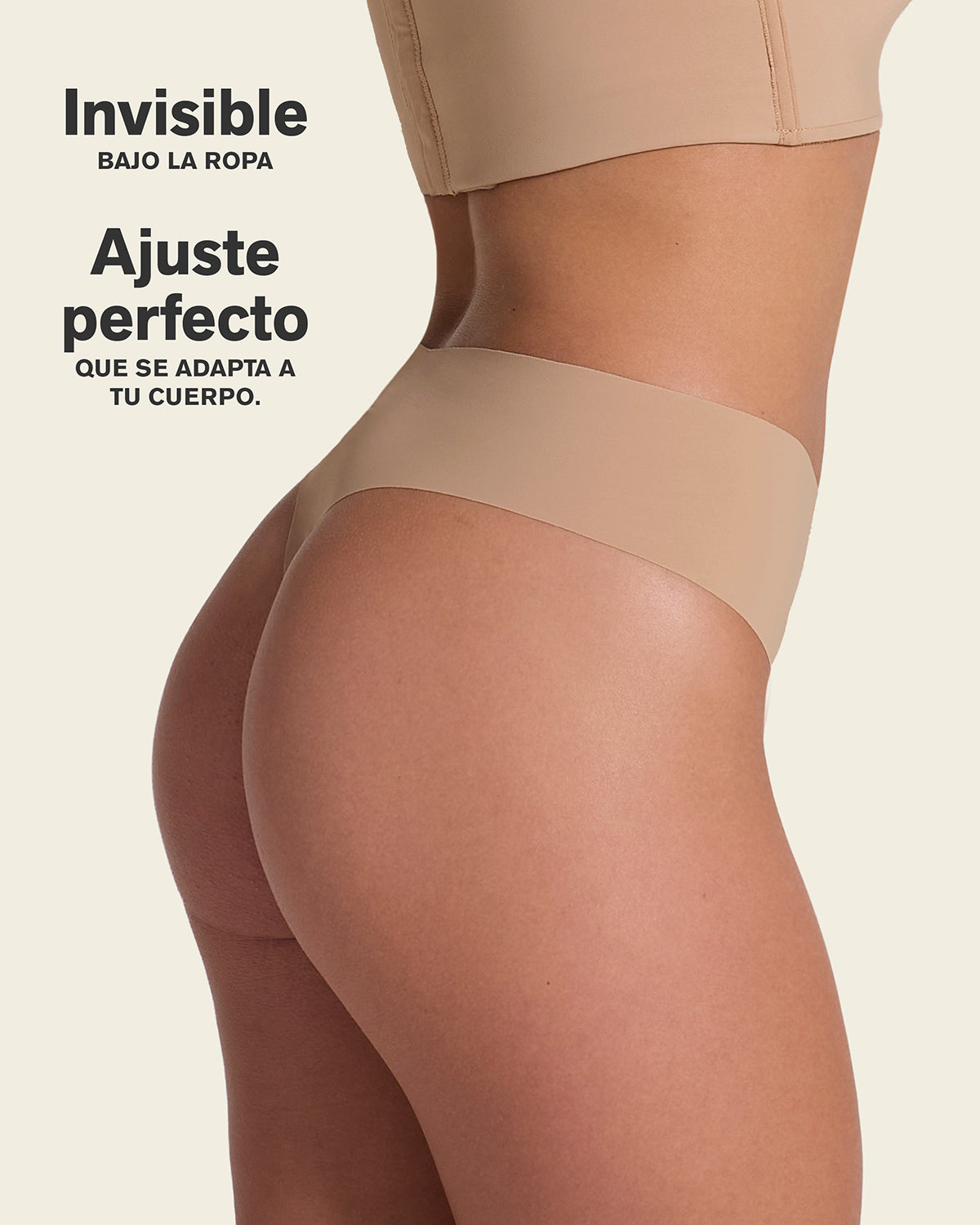 Formless™ High-Waisted Invisible Microfiber Thong Panty