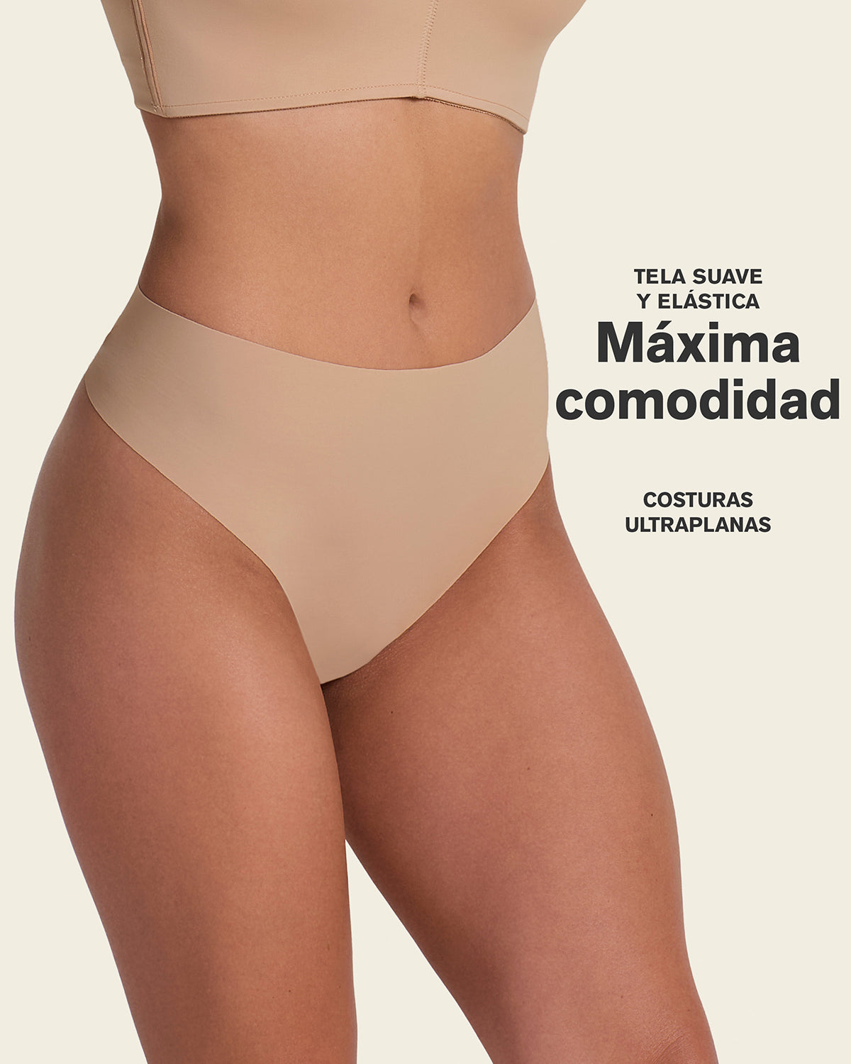 Formless™ High-Waisted Invisible Microfiber Thong Panty