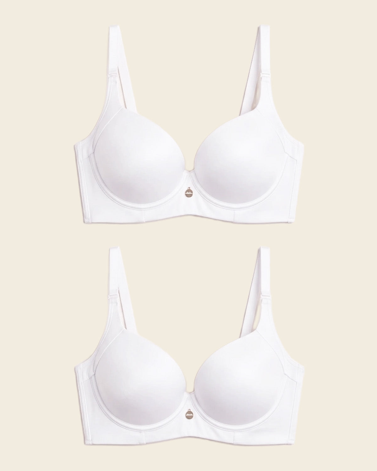 Formless™ 2-Pack High Profile Back Smoothing Bras with Soft Full Coverage Cups