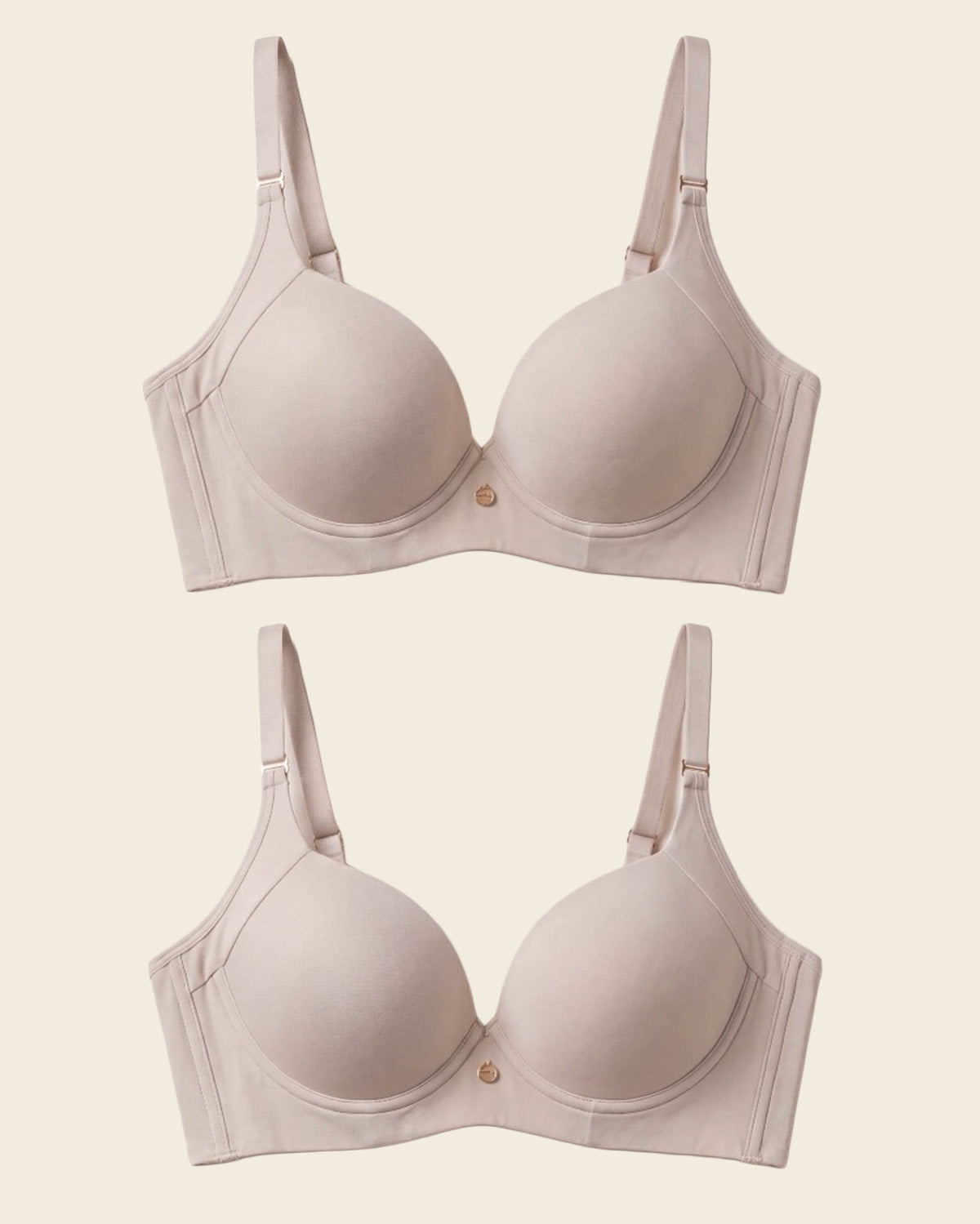 Formless™ 2-Pack High Profile Back Smoothing Bras with Soft Full Coverage Cups