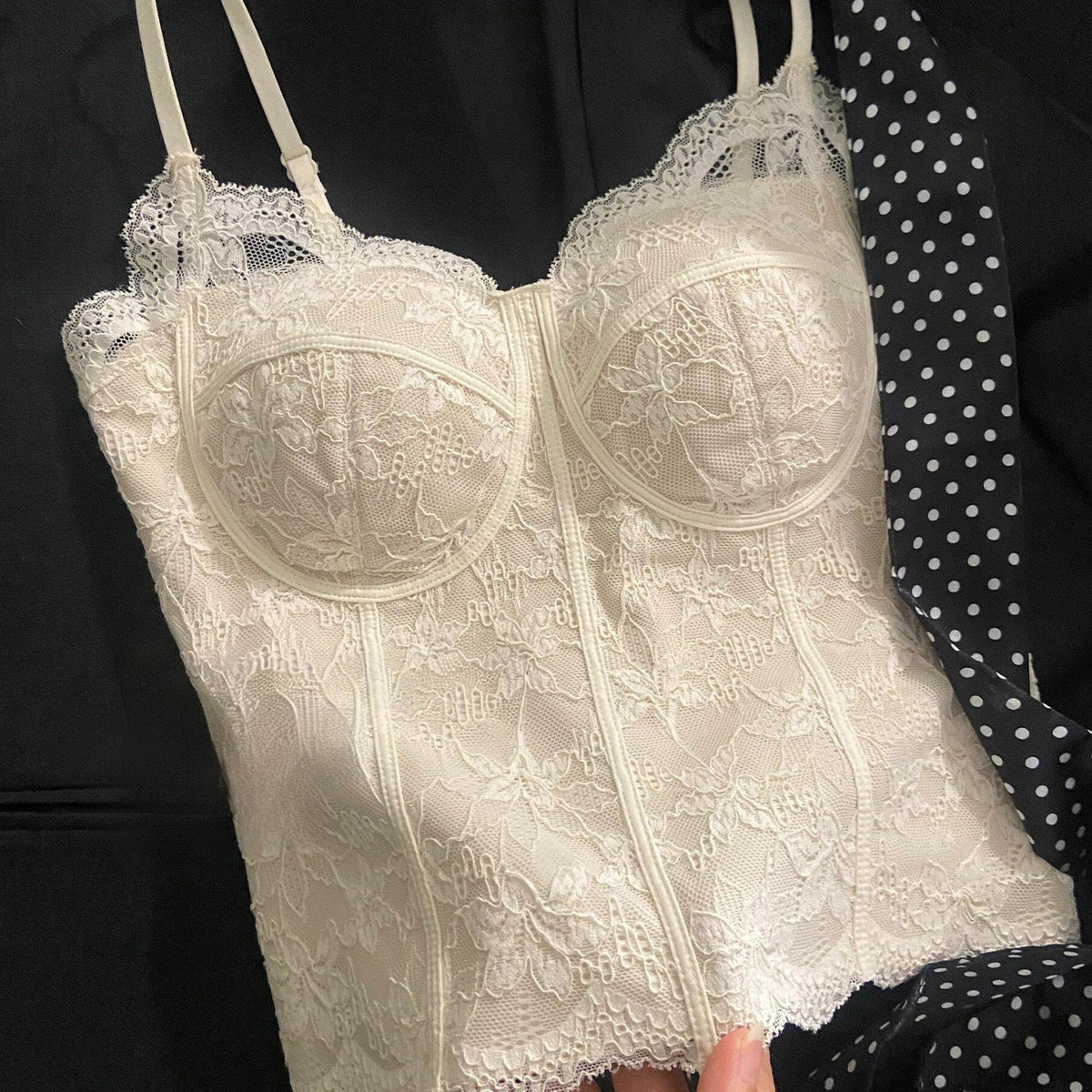 Formless™ French Lace Camisole with Chest Pads
