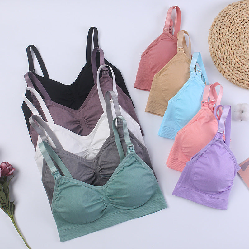 Formless™ Pregnant without steel ring front opening buckle plus size lactation underwear