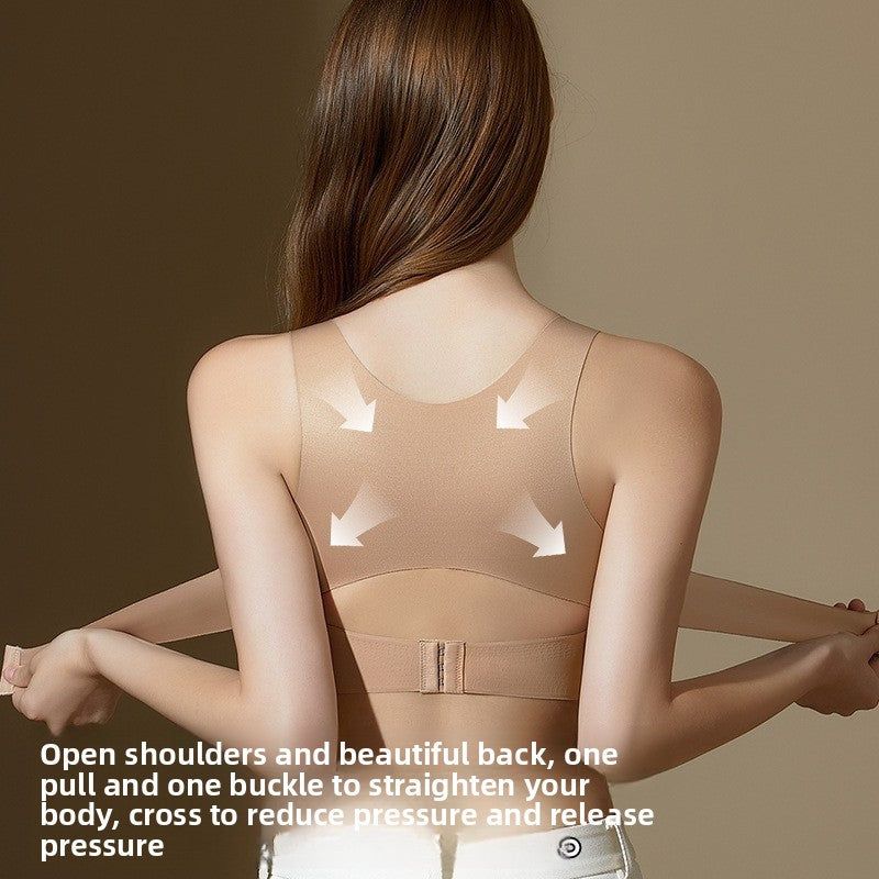 Formless™ Women Seamless Wireless Lifting Bra Front Buckle Anti Sagging Bra