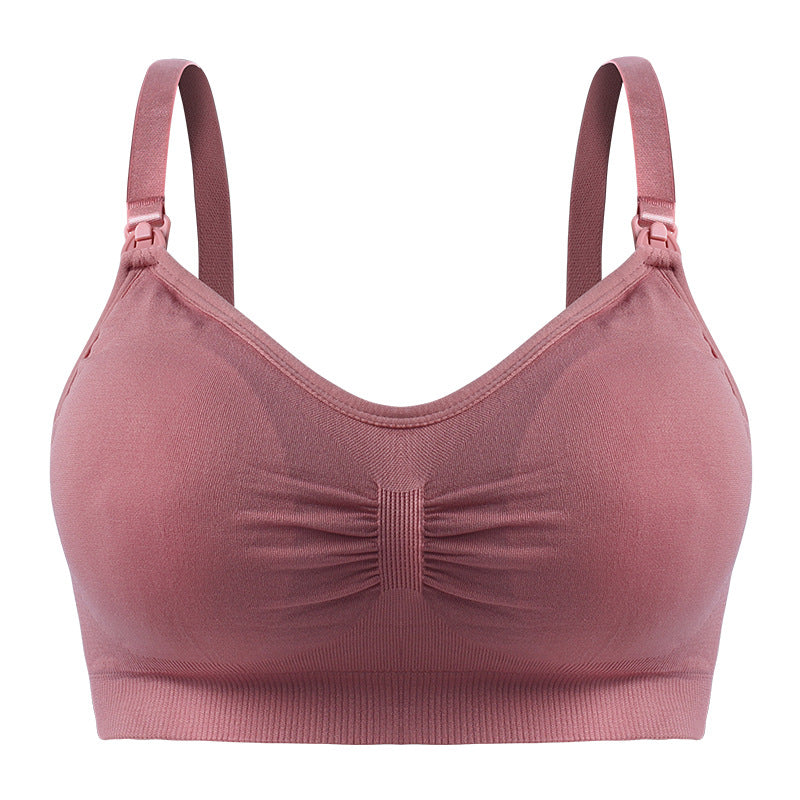 Formless™ Pregnant without steel ring front opening buckle plus size lactation underwear