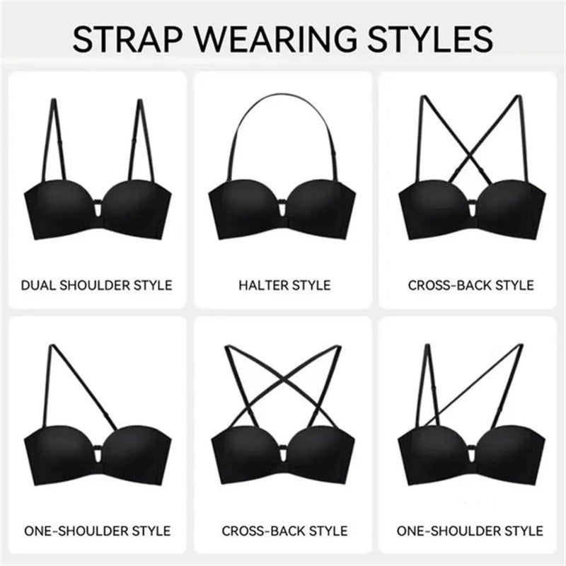 Formless™ Strapless front-closure bra