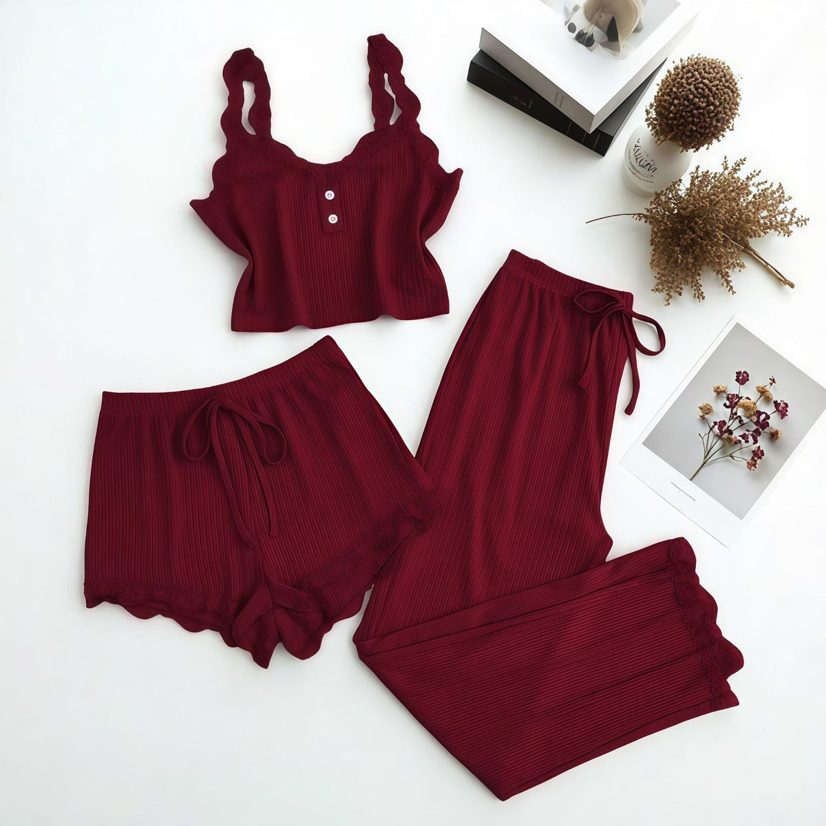 Formless™ Womens Ribbed Camisole Shorts
