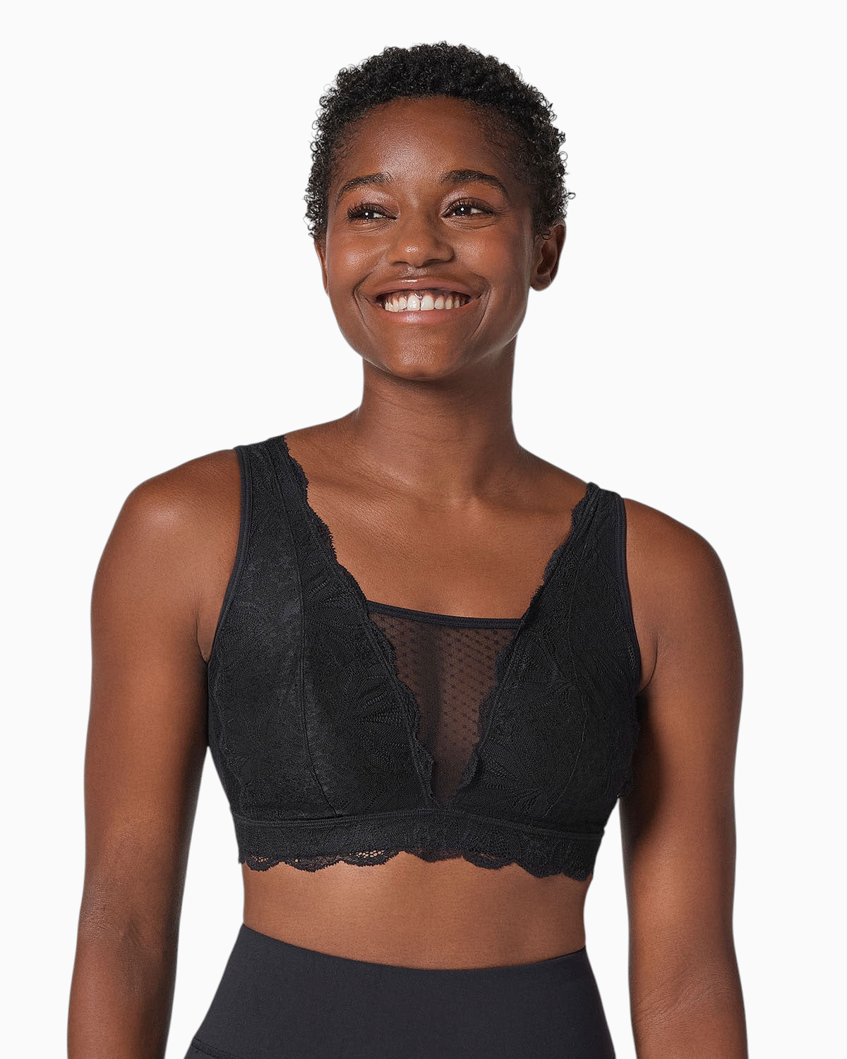 Formless™ Multiwear Lace Pocketed Bralette