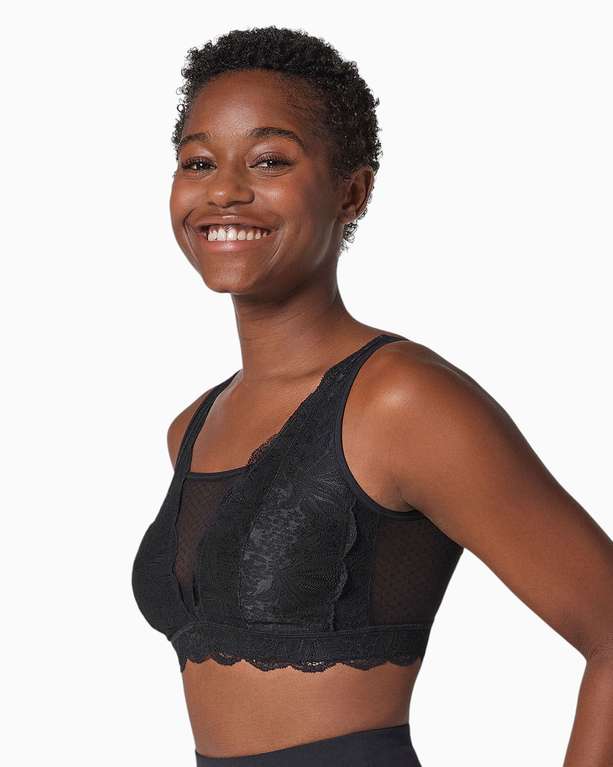 Formless™ Multiwear Lace Pocketed Bralette