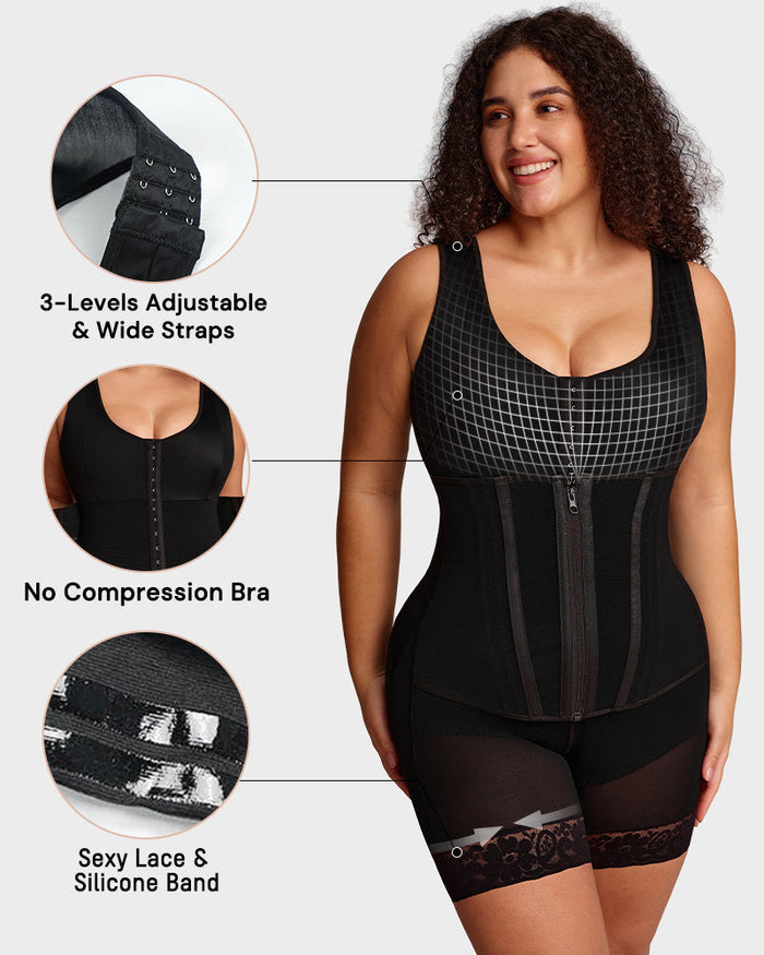 Fajas Colombianas Double Tummy Control Full Body Shapewear