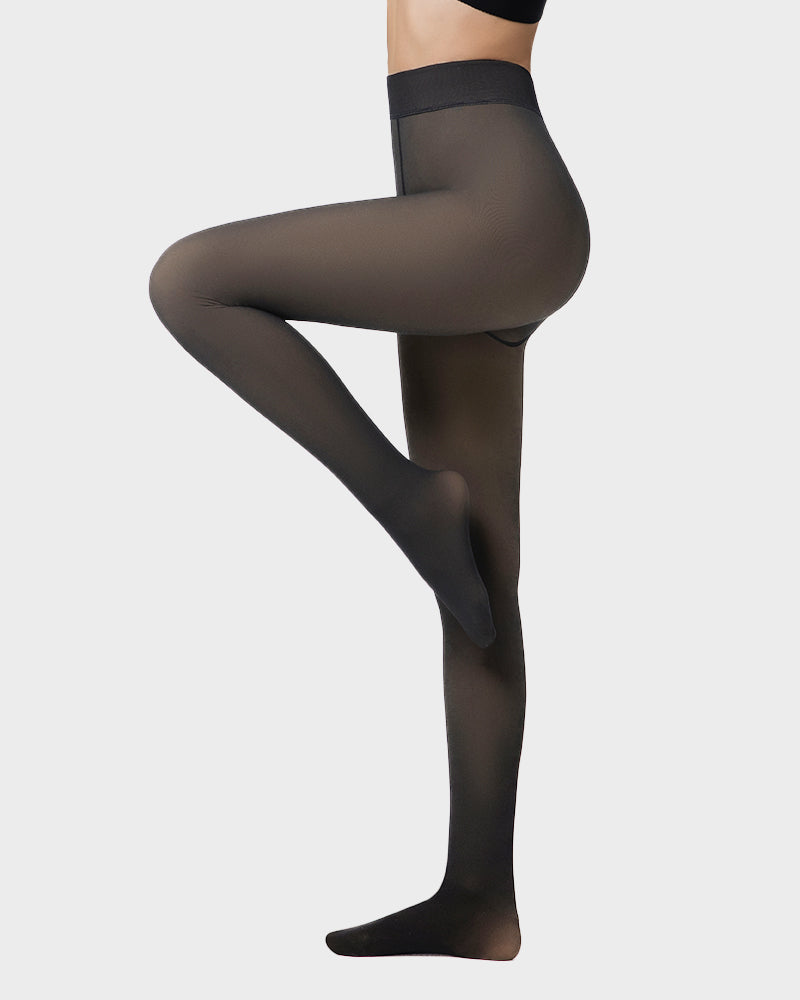 Translucent Fleece Lined Tights