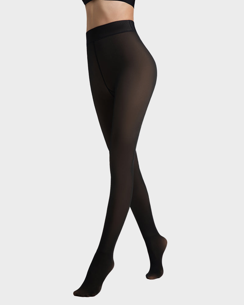 Translucent Fleece Lined Tights