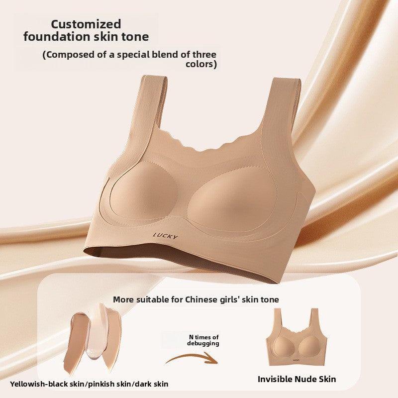 Formless™ Girls Seamless Sports Bra Vest for Ages 12-18 Breathable Shock-Proof Full Coverage Bra