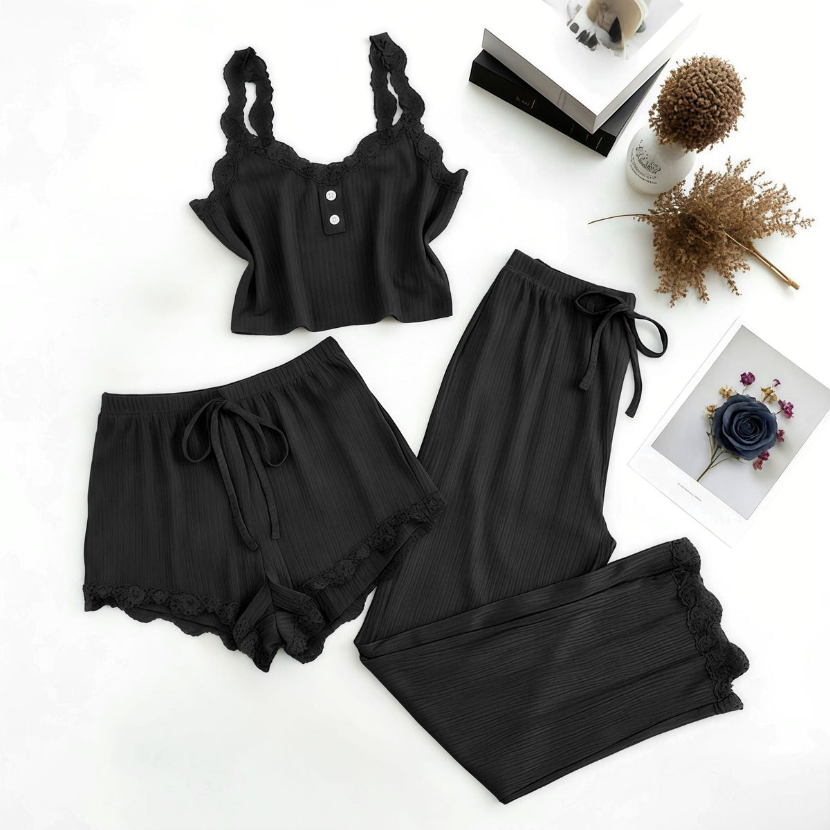 Formless™ Womens Ribbed Camisole Shorts