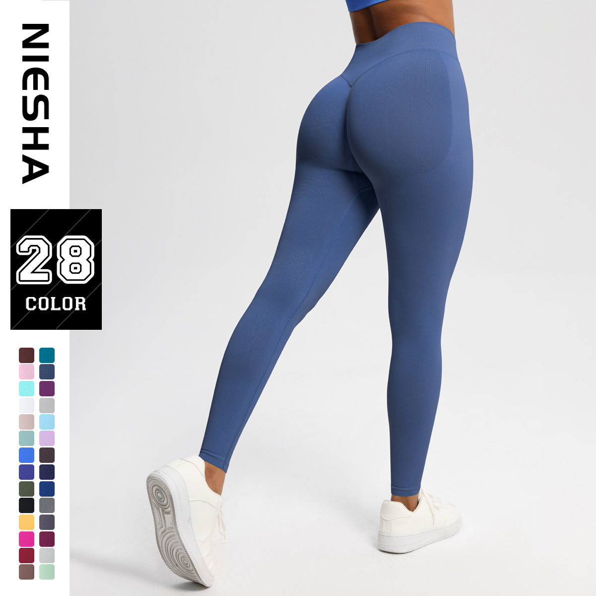 Formless™ Women's Seamless High-Waisted Yoga Running Leggings