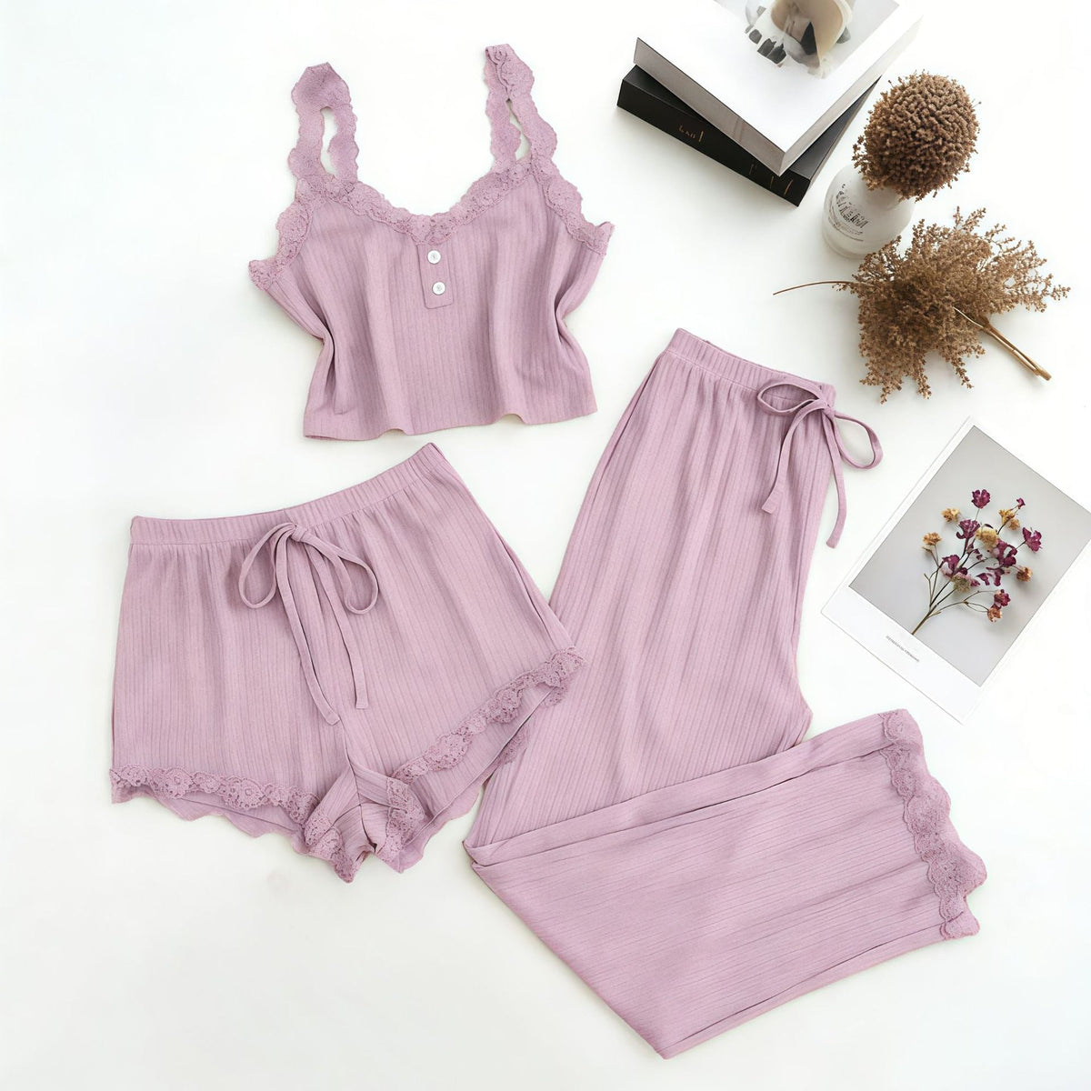 Formless™ Womens Ribbed Camisole Shorts