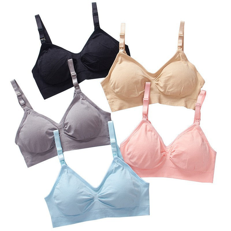 Formless™ Pregnant without steel ring front opening buckle plus size lactation underwear