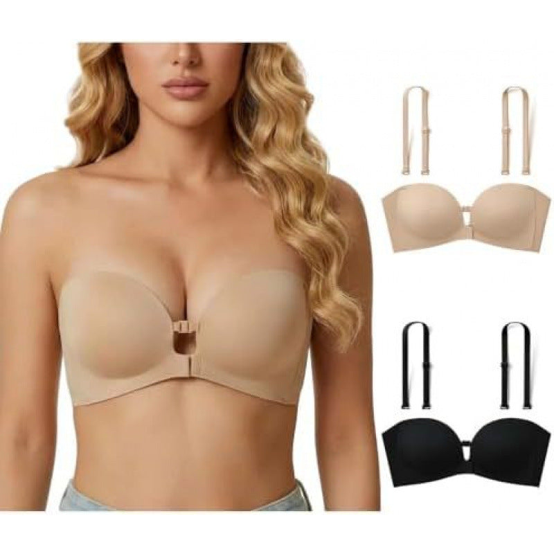 Formless™ Strapless front-closure bra