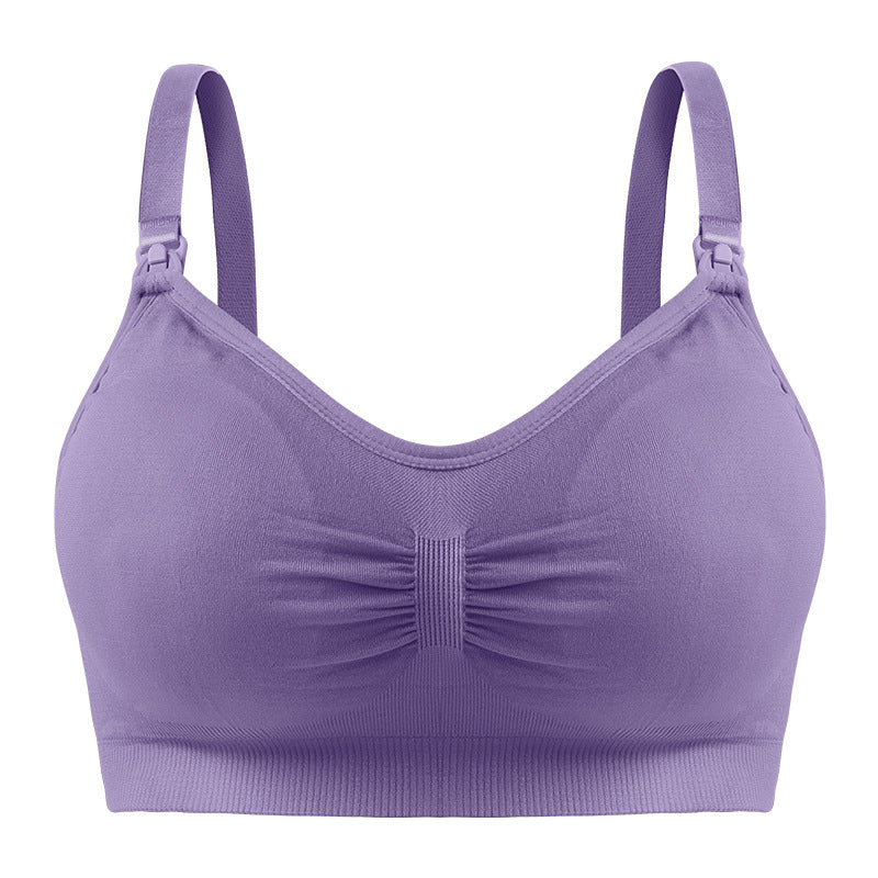 Formless™ Pregnant without steel ring front opening buckle plus size lactation underwear