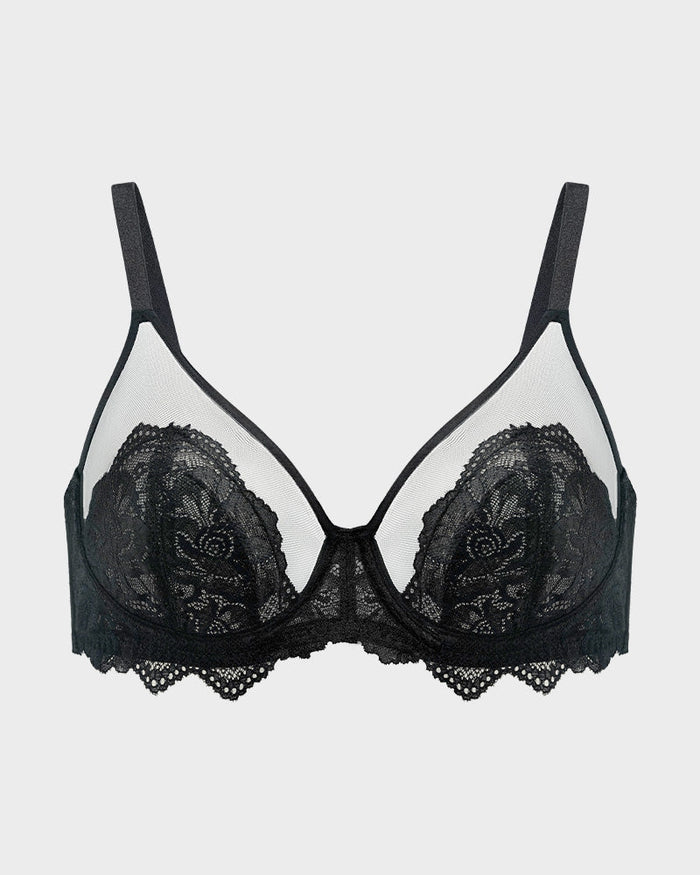 Full Coverage Lace Minimizer Bra